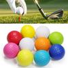 20Pcs Golf Balls Vibrant Color High Rebound Strong Stability Lightweight Long Lasting Indoor Outdoor Practice Golf Balls