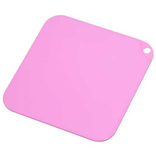 Shinki Gosei Tombow Cutting Board, Antibacterial, N Pink, Small, 21cm W X 21cm D X 0.5cm H, Sweets Palette, Made In Japan