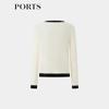 PORTS Women's Color-Block Cashmere Knit Cardigan