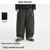Зимние брюки-карго на флисовой подкладке для мальчиков MINIPEACE