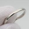 Used TIFFANY&Co. Ring Curved band EU#50.5 Pt950Platinum/diamond 3.19g Platinum El Saperetti