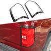 2PCS Carbon Fiber Taillight Covers Lamp Guard Trim for Chevy Silverado 2014-2018