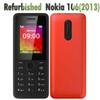 Восстановленный Nokia Оригинальный Nokia 106(2013) Мобильный телефон с 1 SIM-картой