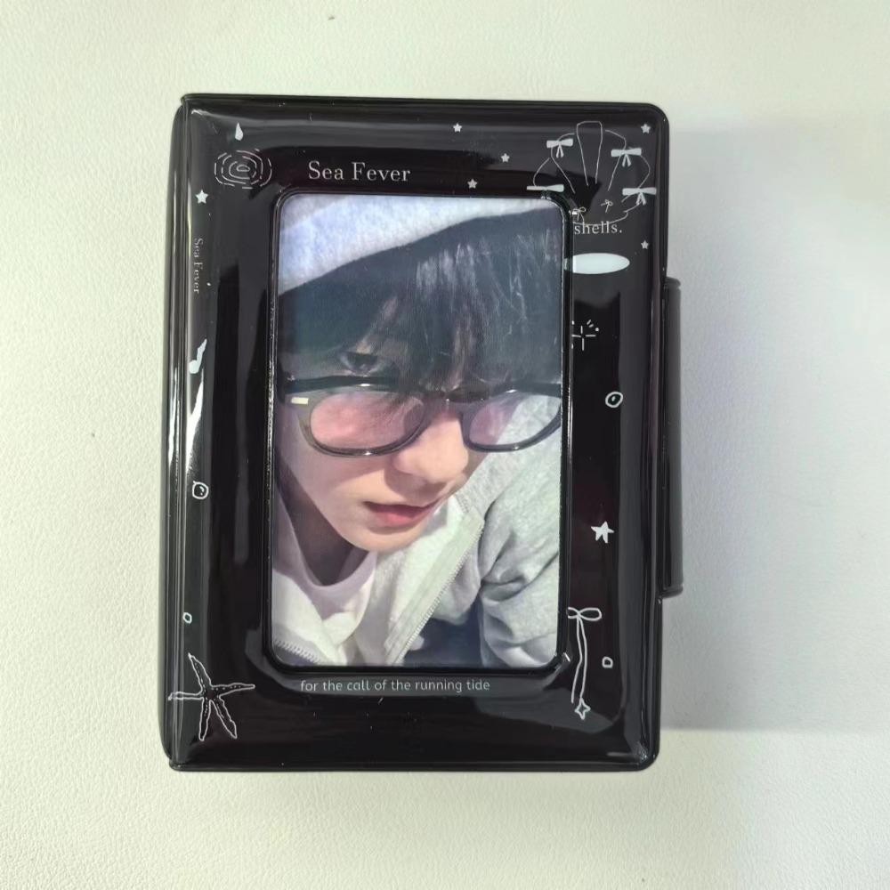 3 Inch Mini Love Card Album Shining Shell Series Idol Card Collect Book Collectible Card Album