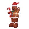 1.5m Christmas Inflatable Gingerbread Man Yard Decoration Outdoor Party Decor