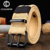 Men Belt Canvas Webbing Army Military Training Belt Fashion Casual Designer High Quality Belt for Men Sports Outdoor StrapHB065