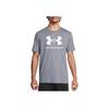 Under Armour Футболка с круглым вырезом и коротким рукавом с логотипом Quick-Dry, мужская футболка, серая 1382911-036