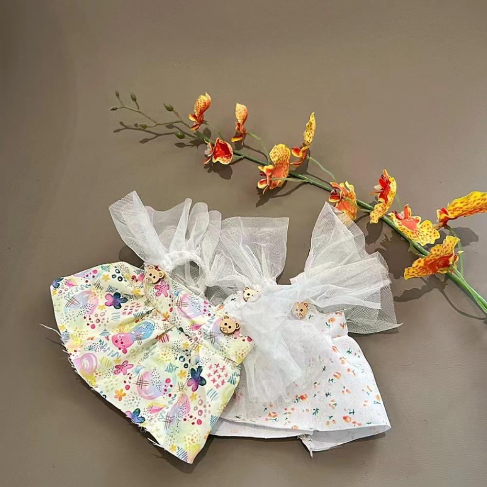 DIY Одежда Звезда Кукла Платье Платье Без Атрибутов Куклы Юбки 20см Идол Хлопковая Кукла