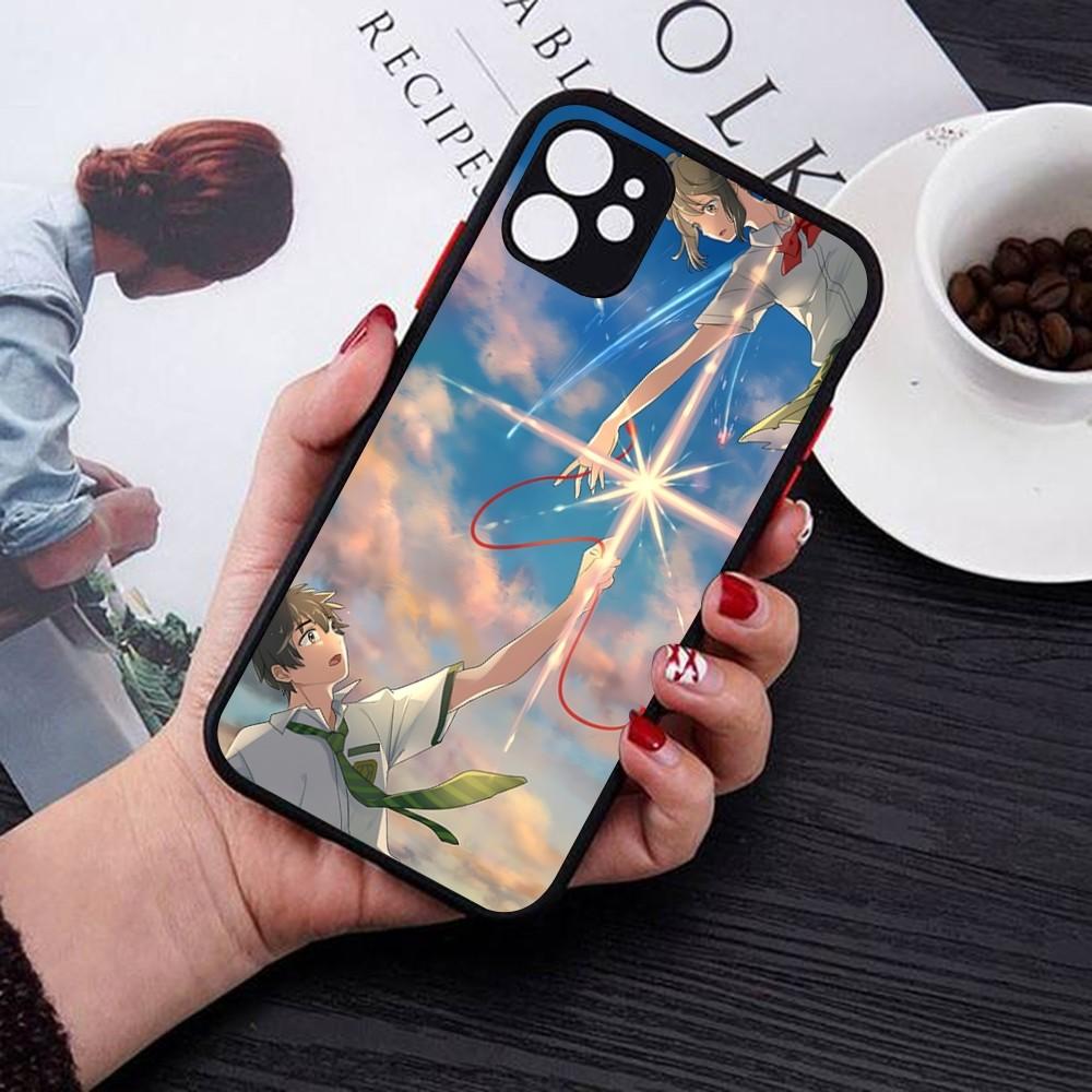 Your Name Phone Case For IPhone 14 11 12 13 Mini Pro Max 8 7 Plus X XR XS MAX Translucent Matte Cover