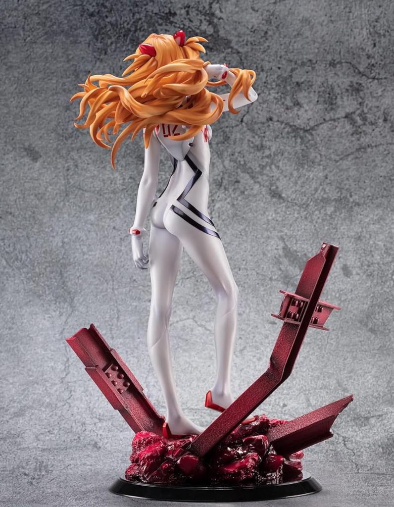 Revolve Shin Evangelion Театральная версия Сикинами Аска Лэнгли Последняя миссия Масштабная ПВХ АБС Раскрашенная Готовая Фигурка 1/7