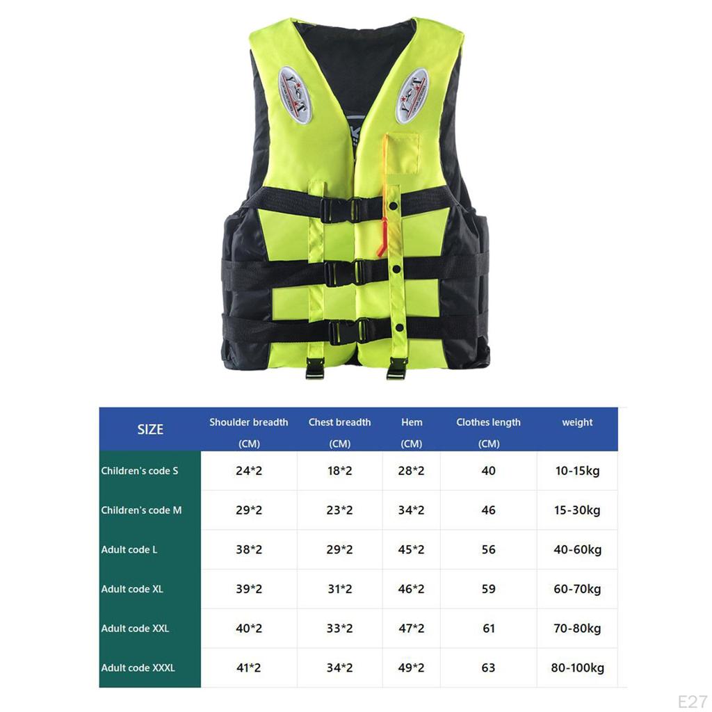 Спасательный жилет с регулируемыми ремнями, жилет для плавания для виндсерфинга, дрифта, водного спорта