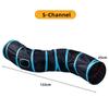 Cat Tunnel Pet Supplies Cat S T Pass Play Tunnel Foldable Cat Tunnel Cat Toy Breathable Drill Barrel for Indoor loud paper
