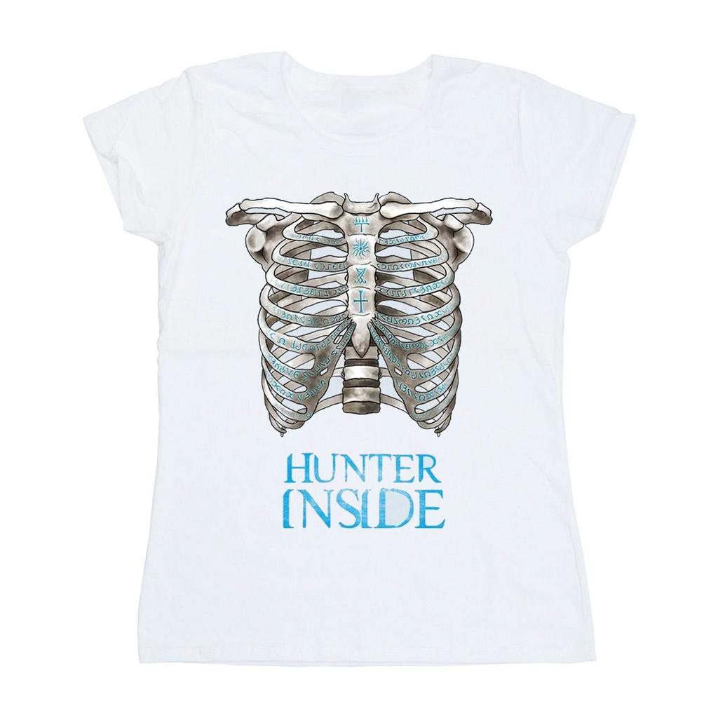 Supernatural Womens/Ladies Hunter Inside Cotton T-Shirt