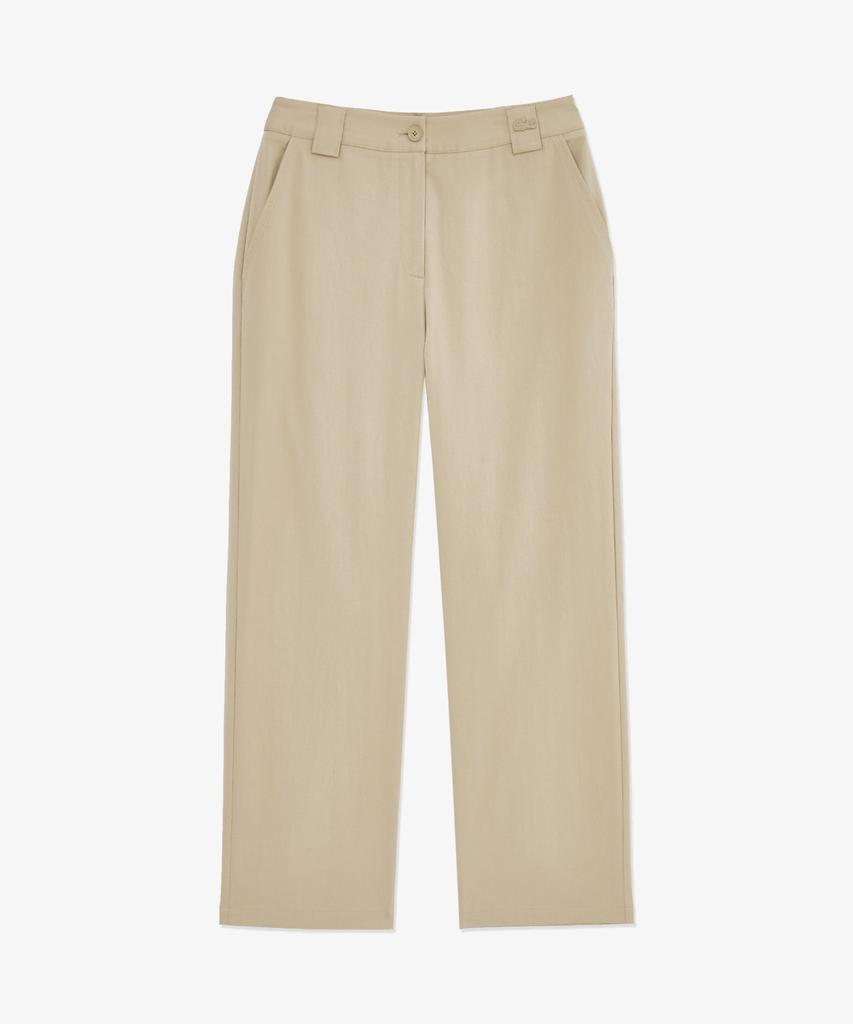 LACOSTE Женские прямые летние брюки Hf020E-56G 02S