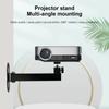Adjustable Ceiling and Wall Projector Bracket Holder with Integrated Ball Joint for Easy Angle Setting