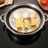 Steel Pressure Cooker Kitchen Accessories Steamer Rack Pot Steaming Steamer Shelf Cookware