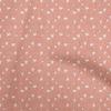 Cotton Flex Peach Fabric Valentine Heart Quilting Supplies Print Sewing Fabric By The Yard 40 Inch