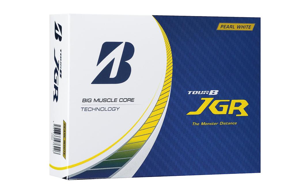 Мяч для гольфа BRIDGESTONE TOUR B JGR 2023 Модель 12 мячей Жемчужно-белый J3GX