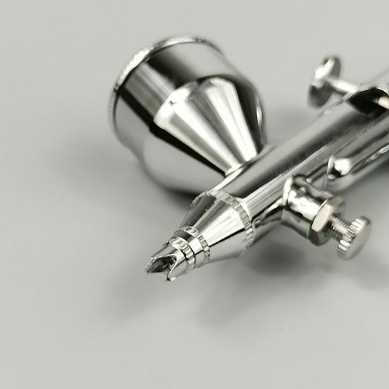 1 комплект аэрографа двойного действия с управлением внешней регулировки гравитационной подачи точное сопло для дизайна ногтей Аэрограф инструмент для макияжа