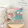 Kawaii Funny h-HangyodonS Cushion Cover Comfortable Soft Pillow Case for Sofa Living Room Home Office Decor Protective Covers