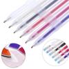 10-Pack Heat Erasable Fabric Pens: Water-Soluble, Color-Fading for Sewing On Tailor, PU Leather & More