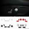 ABS Car Styling Seat Adjustment Button Caps Switch Cover Trim Stickers For Alfa Romeo Giulia 2017- Auto Interior
