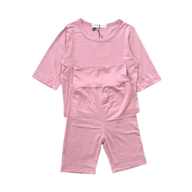 Детская мягкая клеевая пижама из модала, детская домашняя одежда, комплект ночного белья