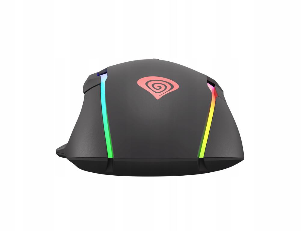 Wired Gaming Mouse Genesis Xenon 220 Rgb Usb Black Gamingow 1 Pc