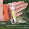 Multifunctional LED Flashlight Outdoor Camping Tools Handheld Keychain Whistle 3 Modes Flashlight Emergency Whistle with Lanyard
