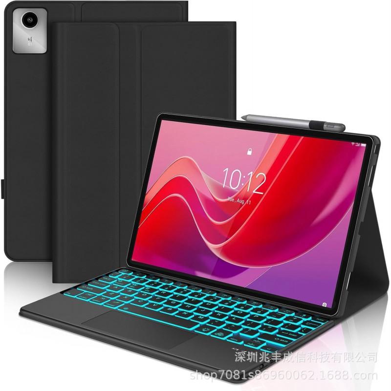Чехол для планшета Lenovo Xiaoxin Pad M11 P11 GT11.1 с Bluetooth-клавиатурой, подставкой, силиконовой обложкой, магнитной функцией сна