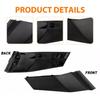 1 Pair Front Wiper Side Cowl Extension Cover Trim For Toyota Corolla 2014-