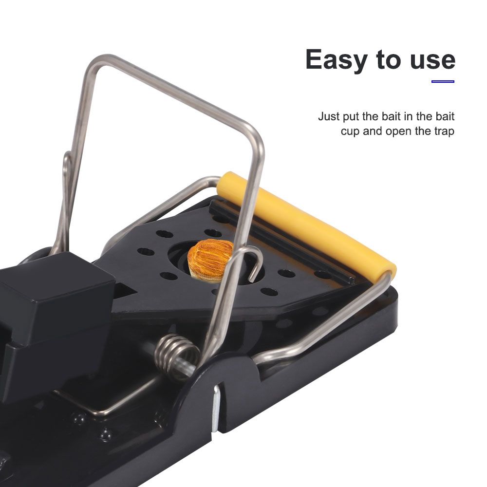 Bait Rat Traps Rodent Catcher Snap Trap Outdoor Indoor Mouse Trap Mice Trap Pest Killer Rat Catcher