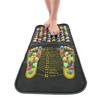 Foot Massage Mat Road Health Foot Point Diagram Plastic Stone Acupressure Relax Stand Press