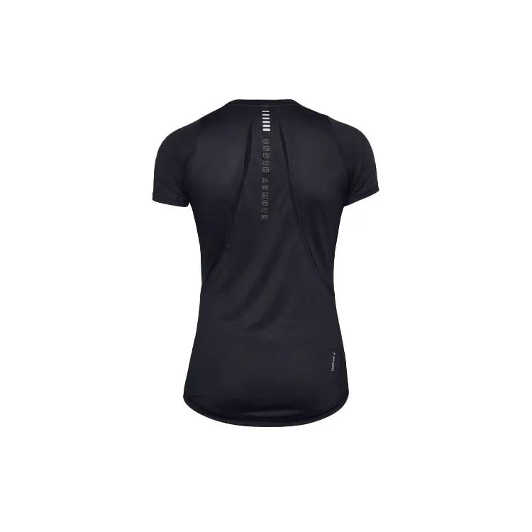 Under Armour Running Raglan Sleeve T Shirt Women's Black (Unisex) T-Shirts 1353465 002