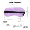 With Constant Temperature USB Heated Eye Mask for Dark Circles Sleep Mask  For Dry Eyes & Sleep