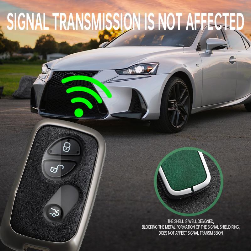 Interior Mouldings Car Key Case Cover Shell Fob for Lexus GX460 RX350 ES350 IS250 GX460 LX570 IS350 GS430 GS300 GS450h