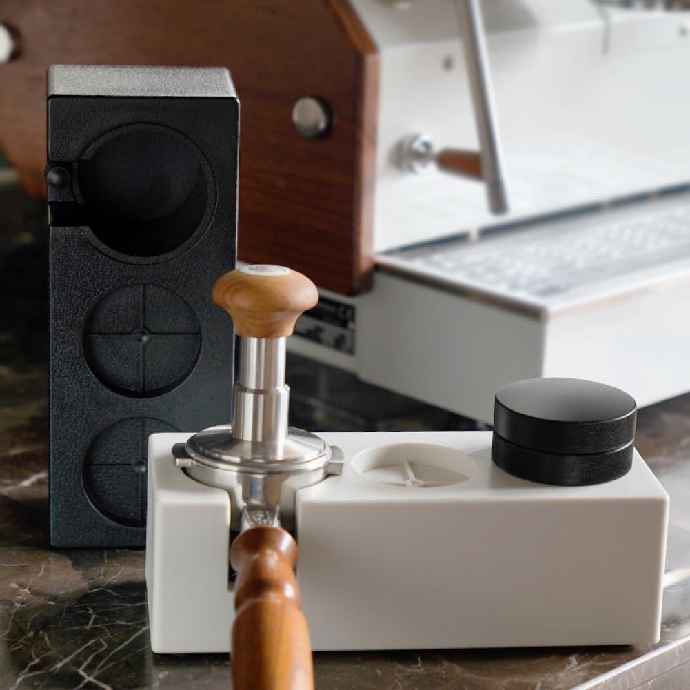 Watchget Tamper Stand Tamping Stand Espresso Tamper Mat Coffee Tamper Mat Espresso Tamping Station Portafilter Holder Tamping Station Base