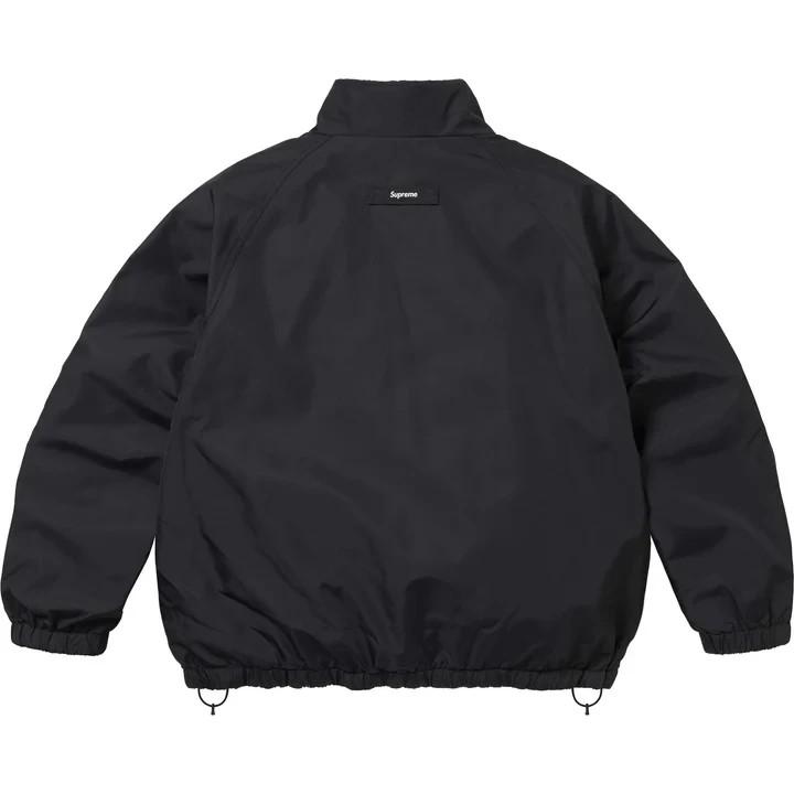 Supreme Реверсивная спортивная куртка Polartec Черная