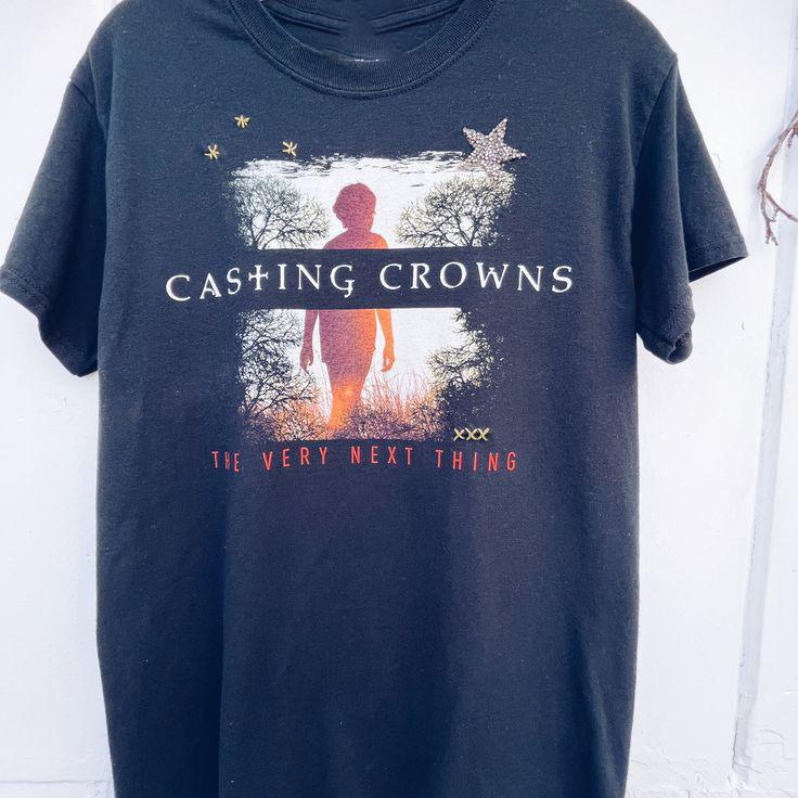 Винтажная футболка с концерта Casting Crowns Tour Полный размер от S до 5XL EN484 Унисекс футболка