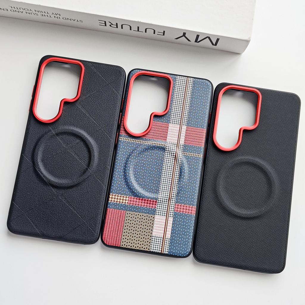 case for Samsung S26 S25 S24 ultra magnetic protective case Shock Proof Tough shell Anti-Fingerprint Wireless Charging plain