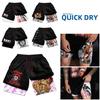 Baki Grappler Shorts Pants Double-Layer Boxing Muay Thai Kickboxing Training Japan Cartoon Animation 3D Print Gym Sport Workout Fitness Cosplay Unisex