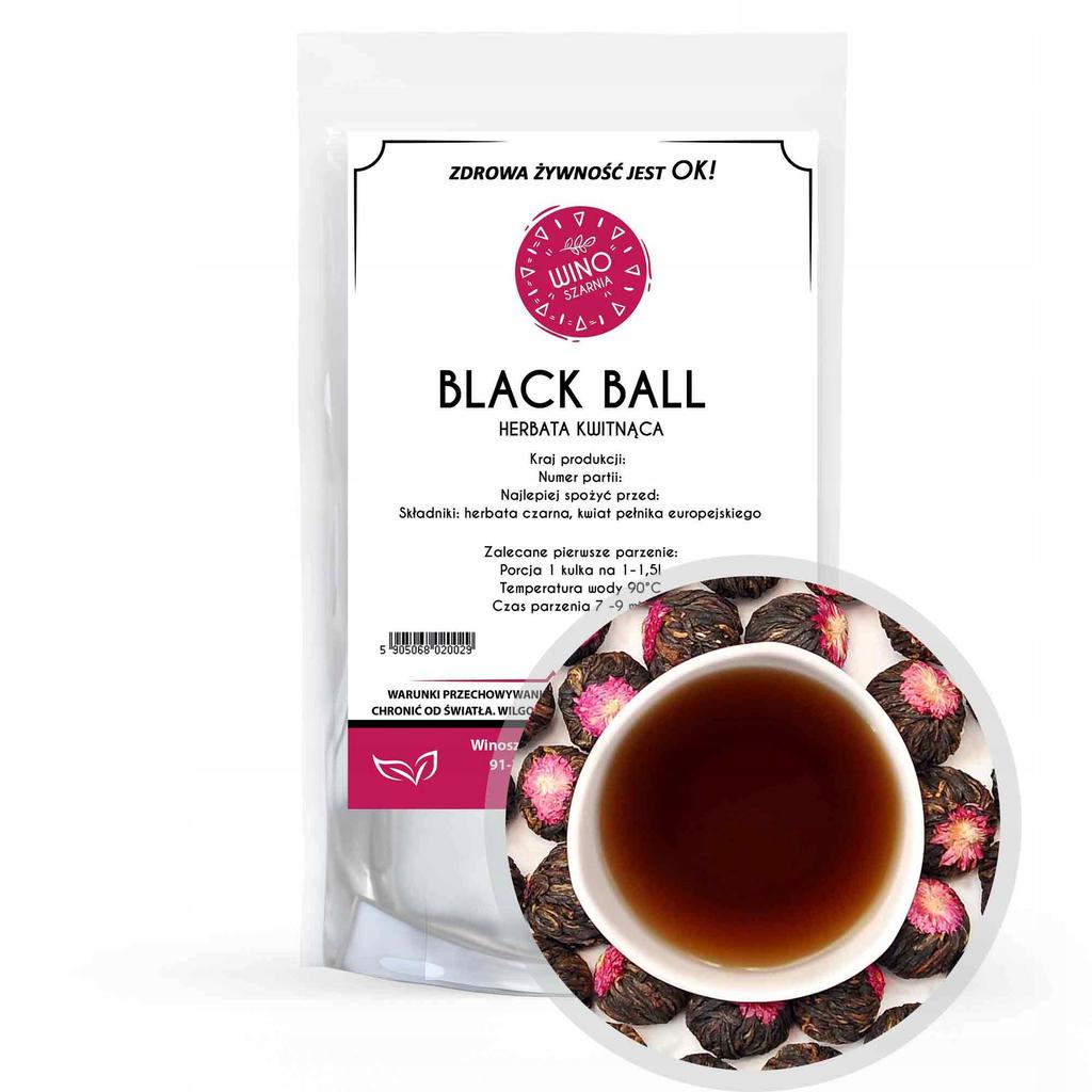 Black Ball black flowering tea - 3 pcs 7.0