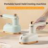 Portable Steam Iron with Water Tank Foldable Handle 1000W Fast Heating Compact Design Portable Mini Travel Iron Clothes Steamer