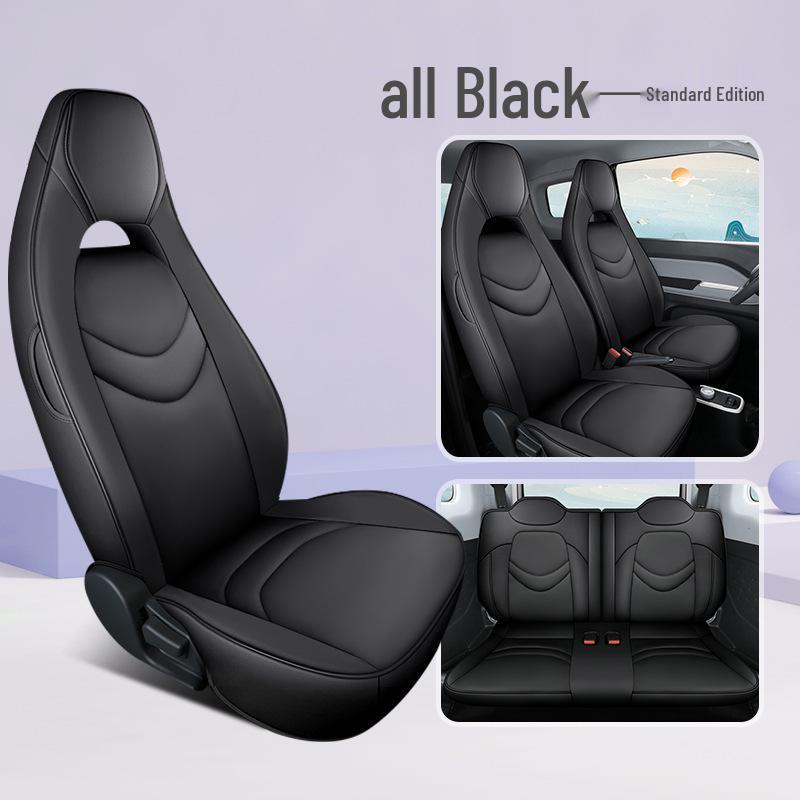 Всесезонные чехлы на сиденья Chery QQ Ice Cream: Дизайн молочного коктейля в вафельном рожке с полным покрытием