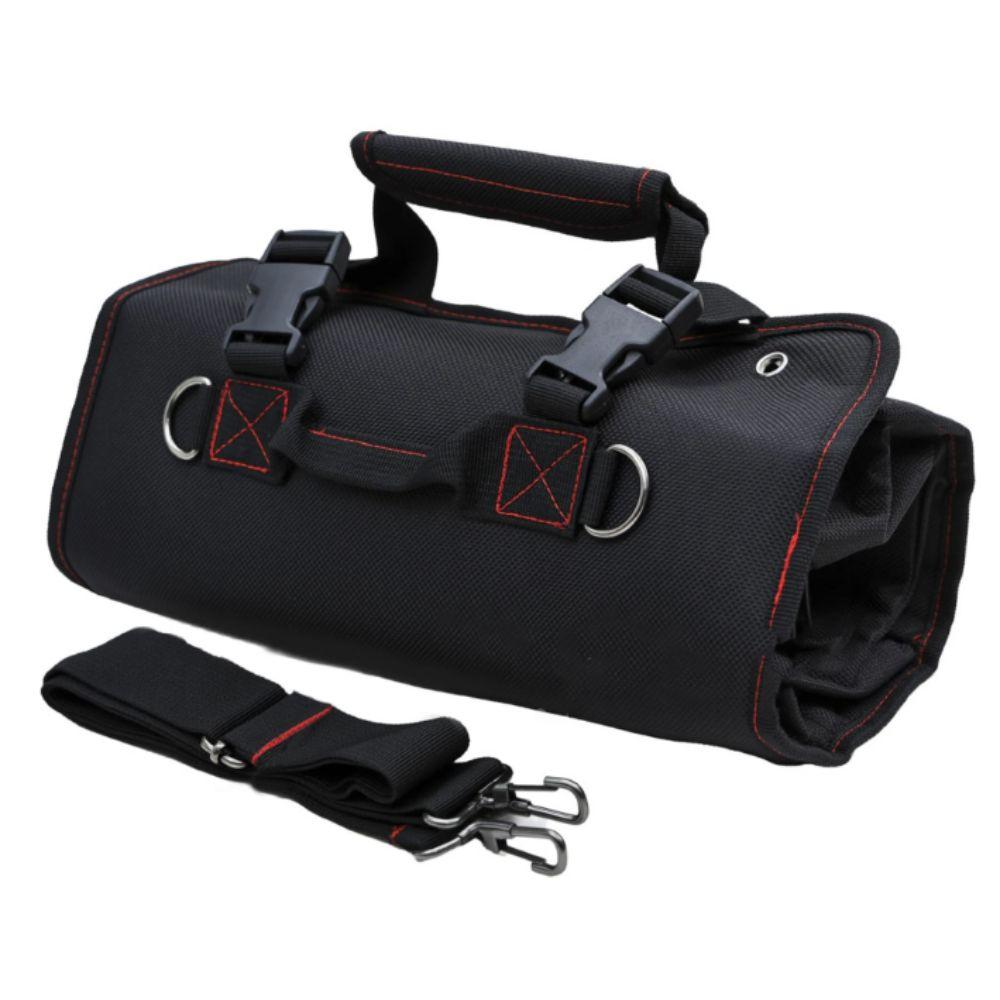 Thickened Tool Storage Bag Wear-resistant Roll Up Tool Bag Organizer Reel Bag Mechanics