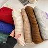 Girls' New Winter Versatile Student Gift Warm Scarf with Wool Knitted Wool Scarf