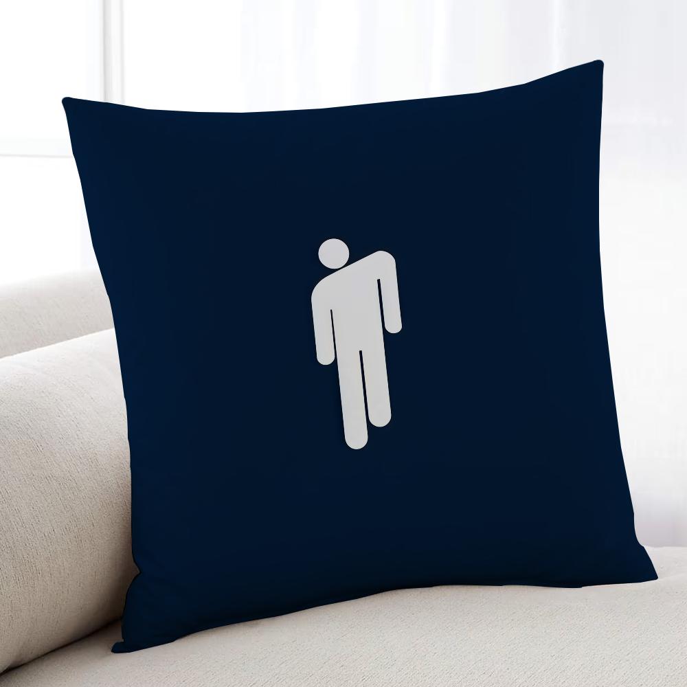 Певец B-Билли Айлиш-Eilish-ES наволочка для подушки Дом Постельное белье Диван Гостиная Наволочка Простая Мягкая для кожи Чехол на подушку Подарок на вечеринку