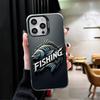 Nash Fishing Fish Mark Shockproof Phone Case for iPhone 17 Air 16 16E 15 Pro Max 14 Plus 13 Mini 12 Back Cover Anti Fall Fundas