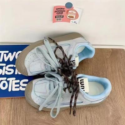 2025 весна новая стопа маленькая круглая головка немецкие кроссовки универсальные шикарные нишевые кроссовки для скейтбординга женские повседневные универсальные