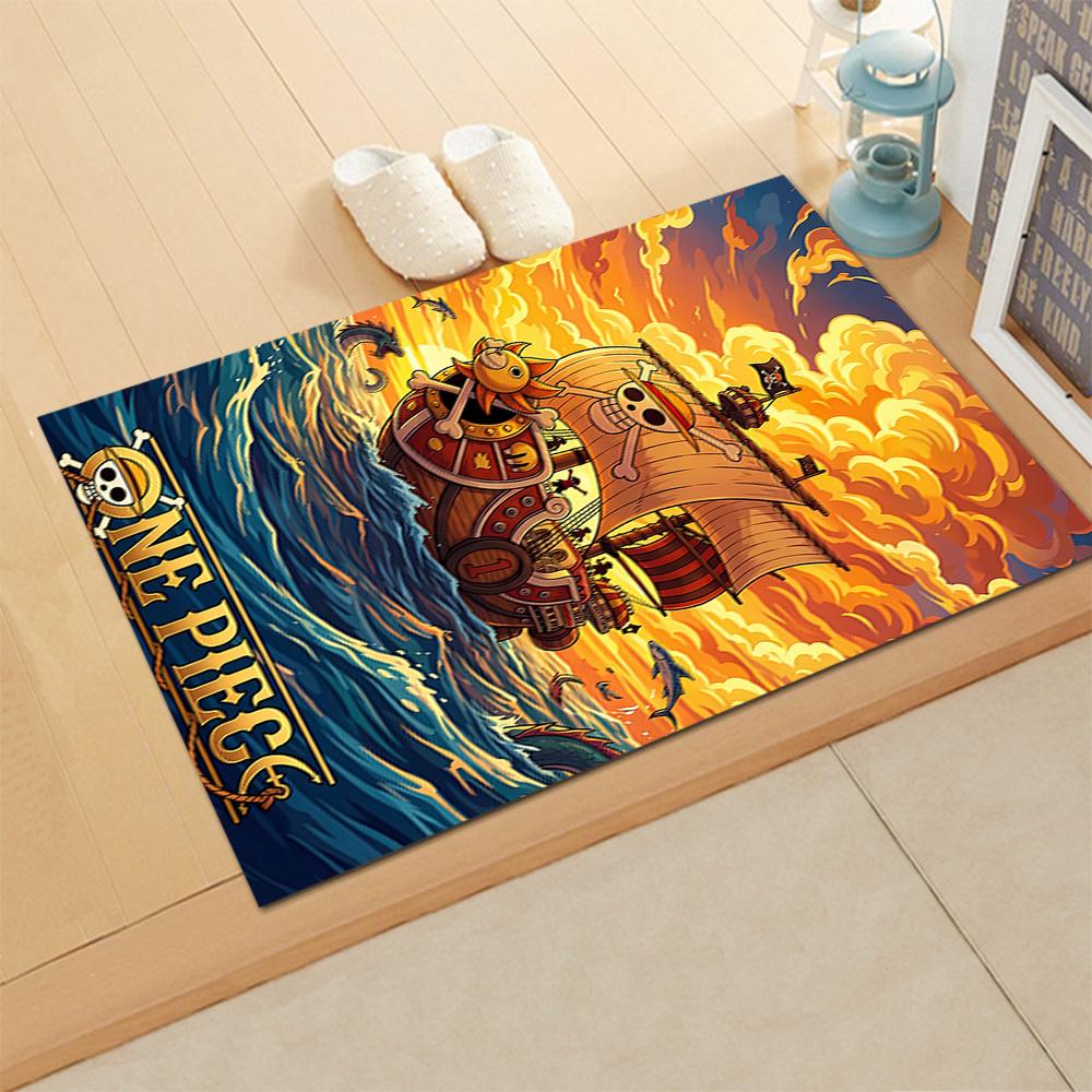 One Piece Adventure for Living Room rug, Bedroom, Study Room, Hallway Decoration, Perfect for Home Decoration or Holiday Gifts